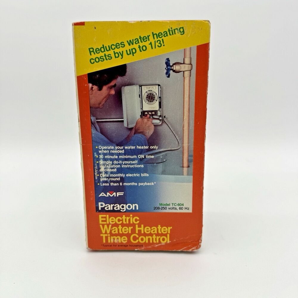 PARAGON Water Heater TC-604 Electric Timer Control 24 Hour | New Old Stock